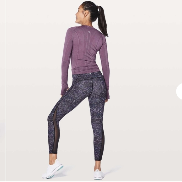 Lululemon train times 7/8 crystalline colour, size 4 - Picture 2 of 16